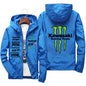 Kawasaki logo racing team jacket waterproof and windproof men's sportswear fashionable men's outdoor activities fashionable