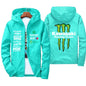 Kawasaki logo racing team jacket waterproof and windproof men's sportswear fashionable men's outdoor activities fashionable